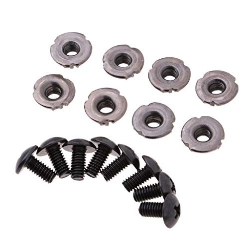 Algopix Similar Product 4 - Prettyia 8 Pairs Alloy Inline Skates