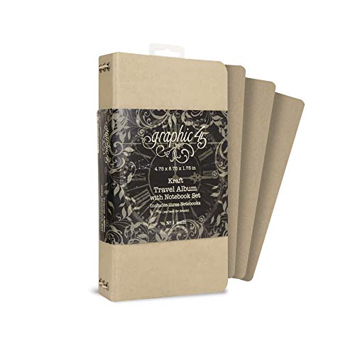 Algopix Similar Product 6 - Graphic 45 Notebook Set Travel Album