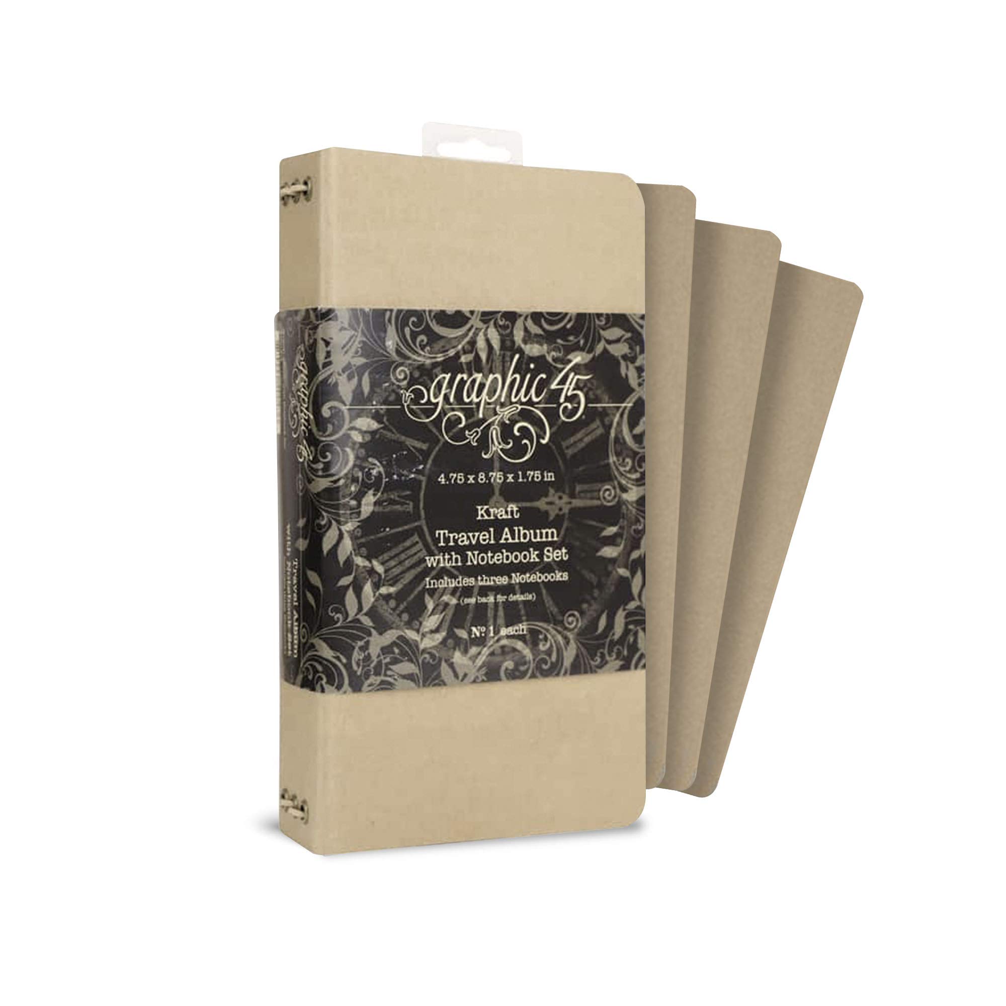 Algopix Similar Product 11 - Graphic 45 Notebook Set Travel Album