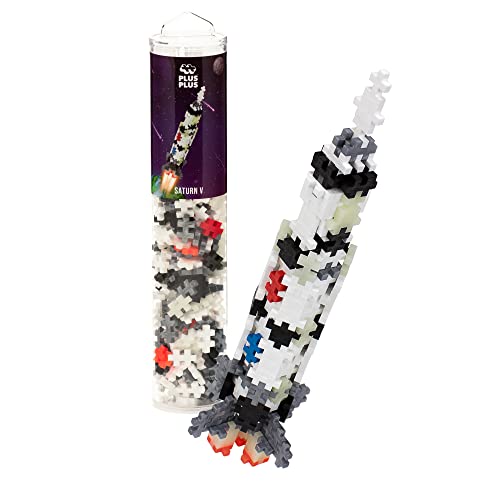 Algopix Similar Product 17 - PLUS PLUS  Mini Maker Tube  Saturn V