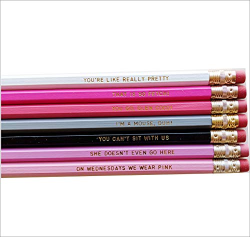 Algopix Similar Product 14 - Mean Girls Pencil Set Youre Like Really