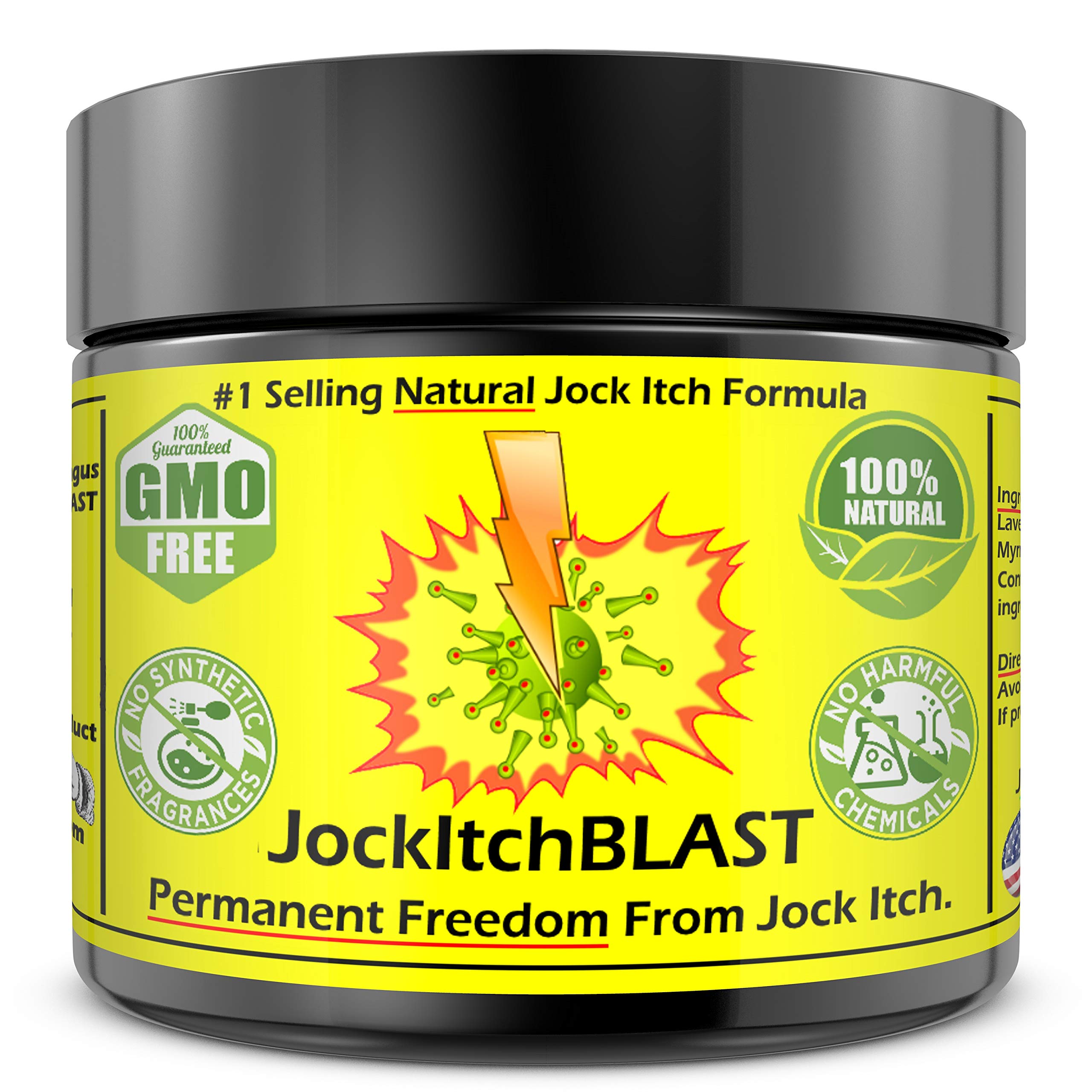 Algopix Similar Product 3 - JockItchBLAST  Plant Based Jock Itch