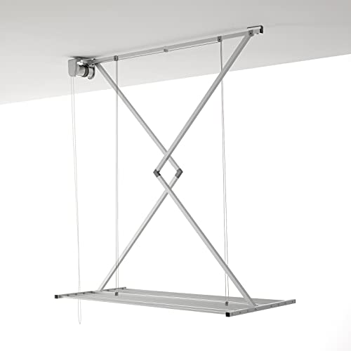 Algopix Similar Product 11 - foxydry Mini Ceiling Mounted Clothes