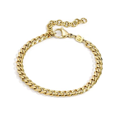 Algopix Similar Product 19 - Galis Mens Bracelet  Cuban Link Chain