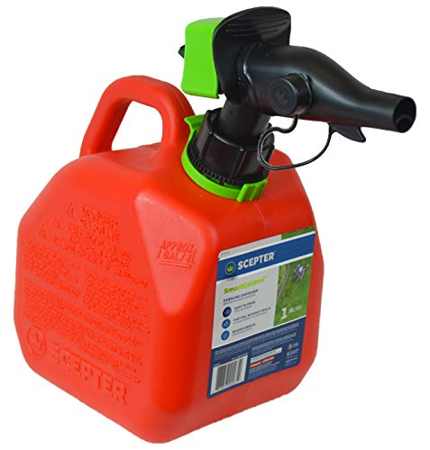 Algopix Similar Product 12 - Gas Can,1 gal.,Red,PP,11-3/4"Hx5-61/64"W