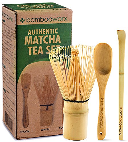 Algopix Similar Product 18 - BAMBOOWORX Japanese Tea Set Matcha