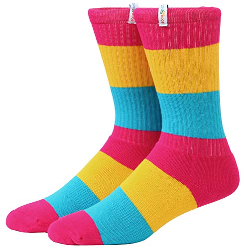 Algopix Similar Product 4 - Socksmith LGBTQ Pride Adult Crew Socks