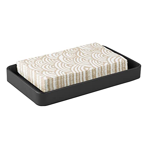 Algopix Similar Product 16 - mDesign Modern Decorative Metal Guest
