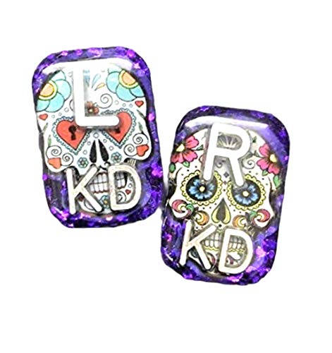 Algopix Similar Product 2 - Sugar Skull Rectangle Xray Markers
