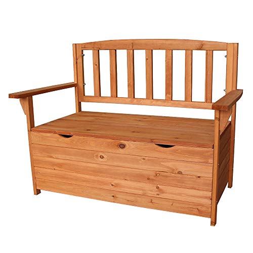 Algopix Similar Product 17 - AK Energy Storage Garden Armrest Bench