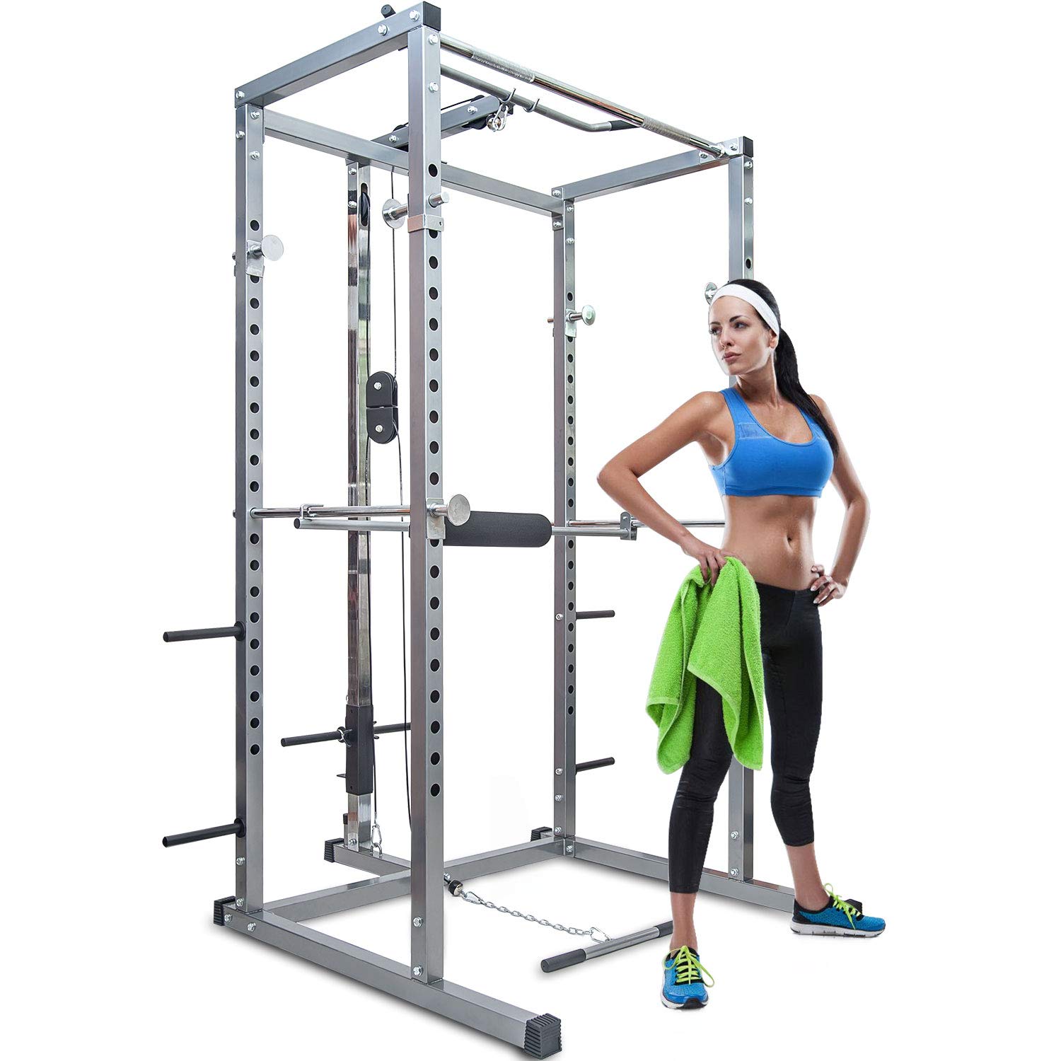 Algopix Similar Product 18 - Merax Athletics Fitness Power Rack