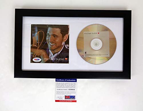 Algopix Similar Product 20 - Michael Buble Signed Autograph Love CD