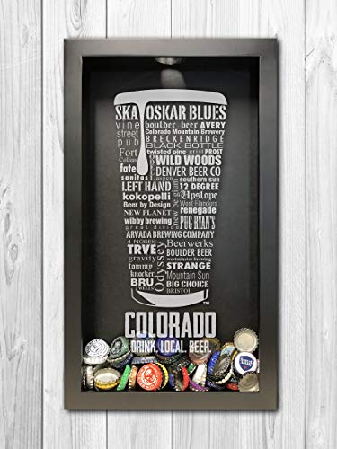 Algopix Similar Product 19 - Colorado Craft Beer Typography Bottle
