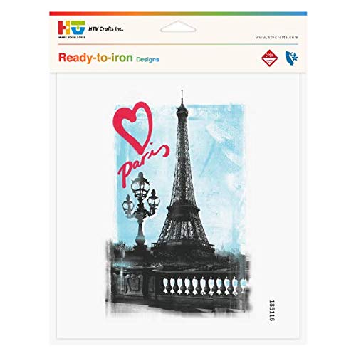 Algopix Similar Product 18 - Iron On Designs 8.5"x7.5" (Paris)