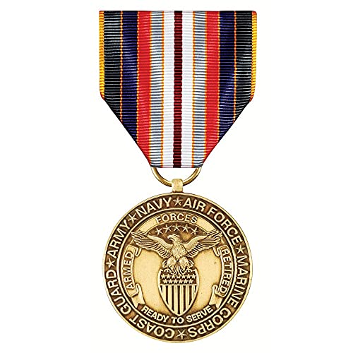 Algopix Similar Product 12 - Armed Forces Retired Commemorative Medal