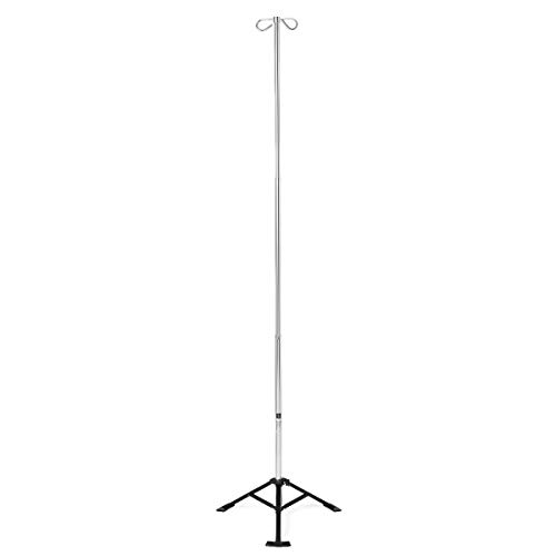 Algopix Similar Product 19 - Medline Adjustable Homecare IV Pole for
