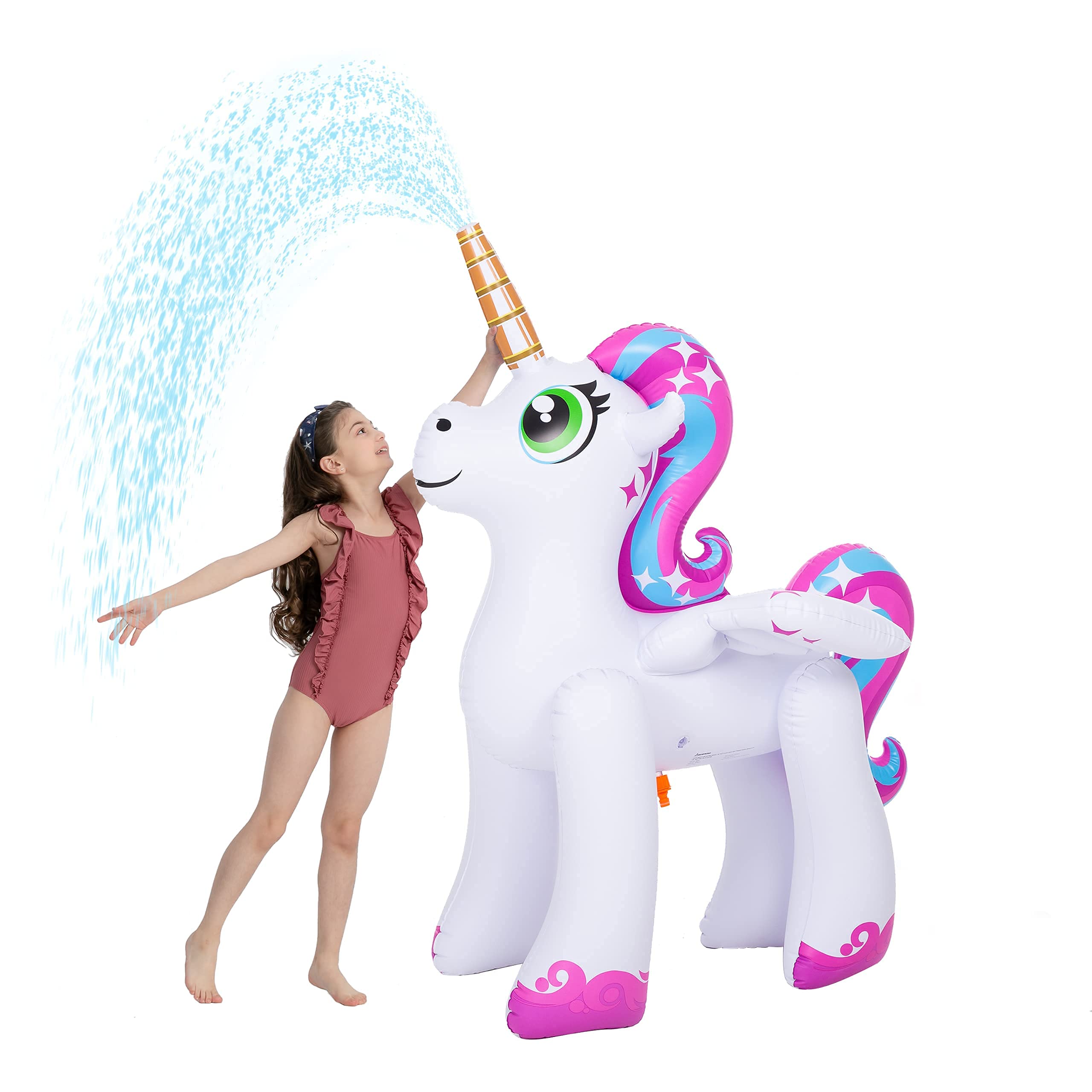 Algopix Similar Product 17 - JOYIN 48 Inflatable Yard Sprinkler