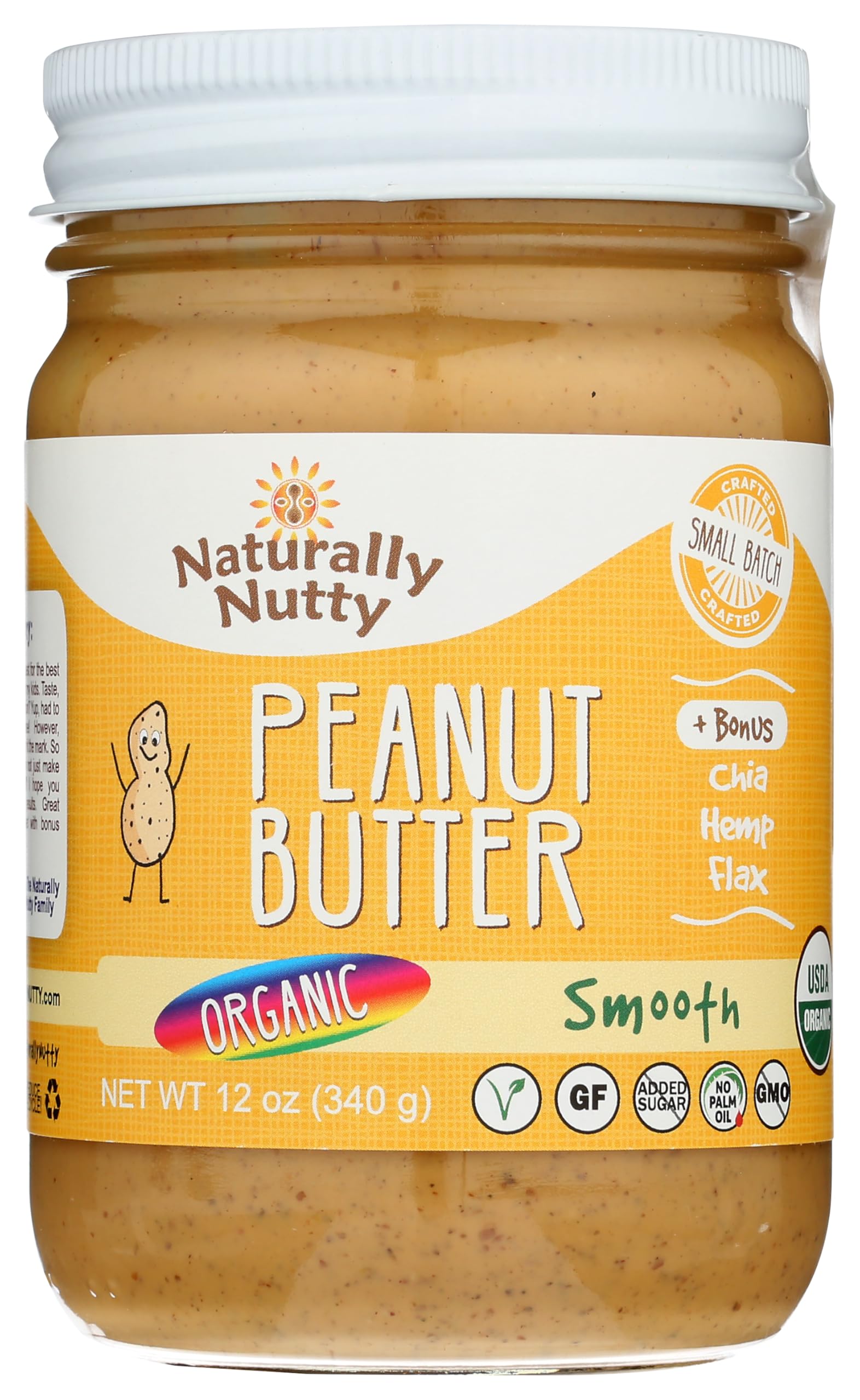 Algopix Similar Product 9 - NATURALLY NUTTY Organic Peanut Butter