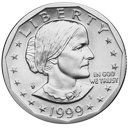 Algopix Similar Product 11 - 1999 P D Susan B Anthony Dollar 2