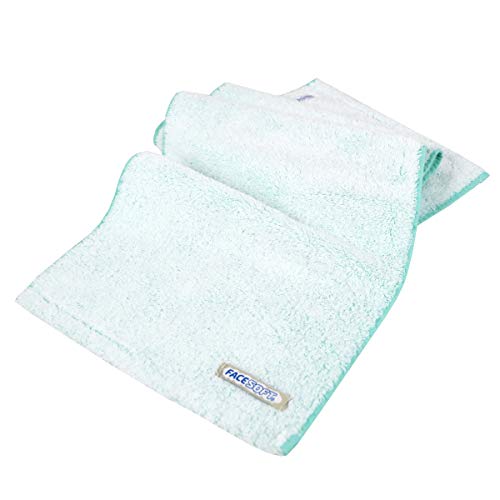 Algopix Similar Product 12 - Best Yoga Face Towel (Wht/Aqua)