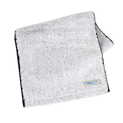 Algopix Similar Product 5 - Best Yoga Face Towel (Wht/Black)