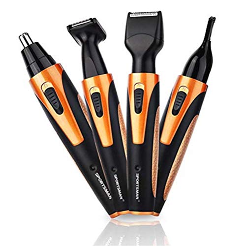 Algopix Similar Product 11 - Nose Hair Trimmer kit 4 in 1 Facial