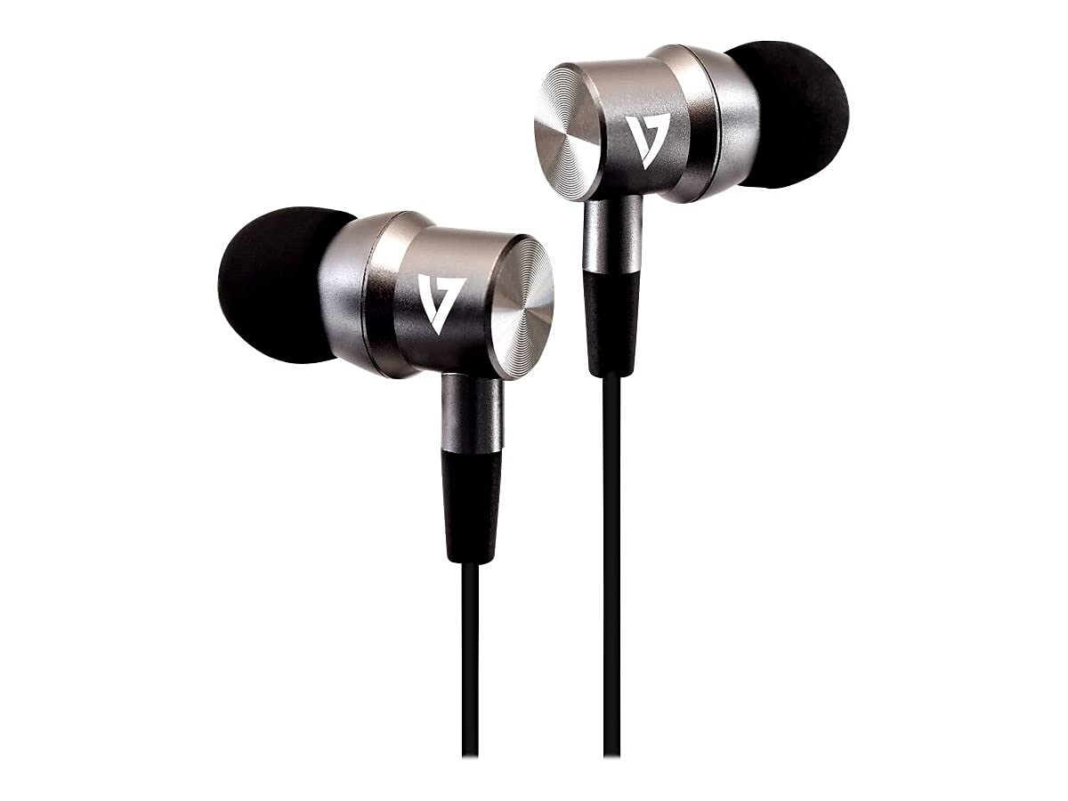 Algopix Similar Product 15 - V7 HA111 Noise Isolating Stereo Earbuds