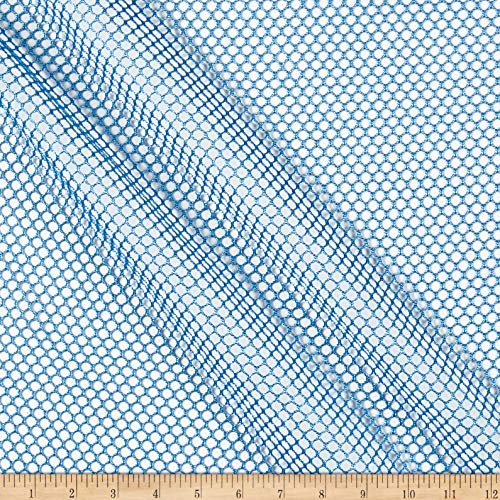 Algopix Similar Product 11 - Air Mesh Columbia Blue Fabric by the