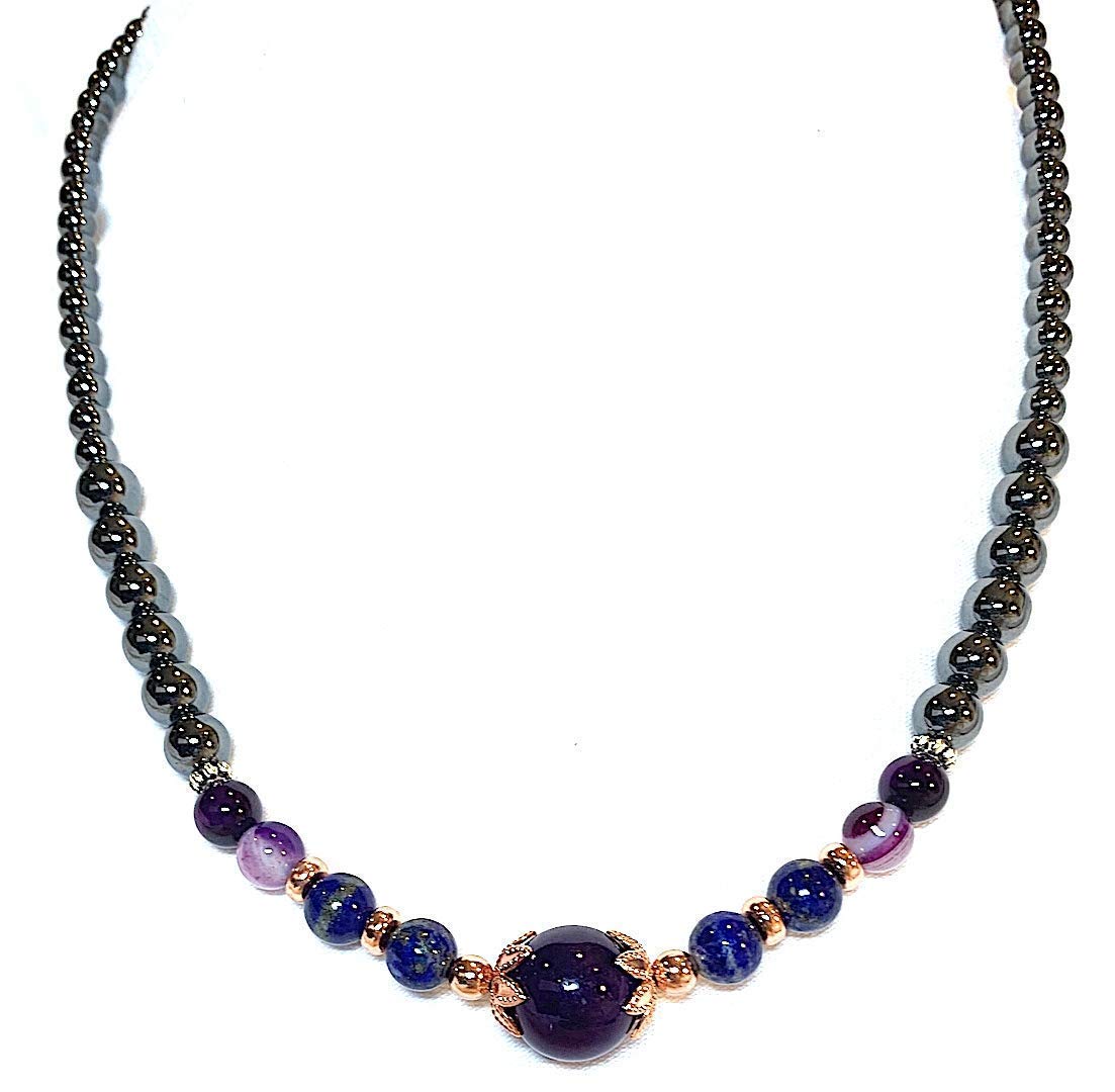 Algopix Similar Product 4 - Handmade Russian Amethyst Lapis