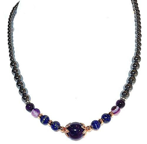 Algopix Similar Product 5 - Handmade Russian Amethyst Lapis