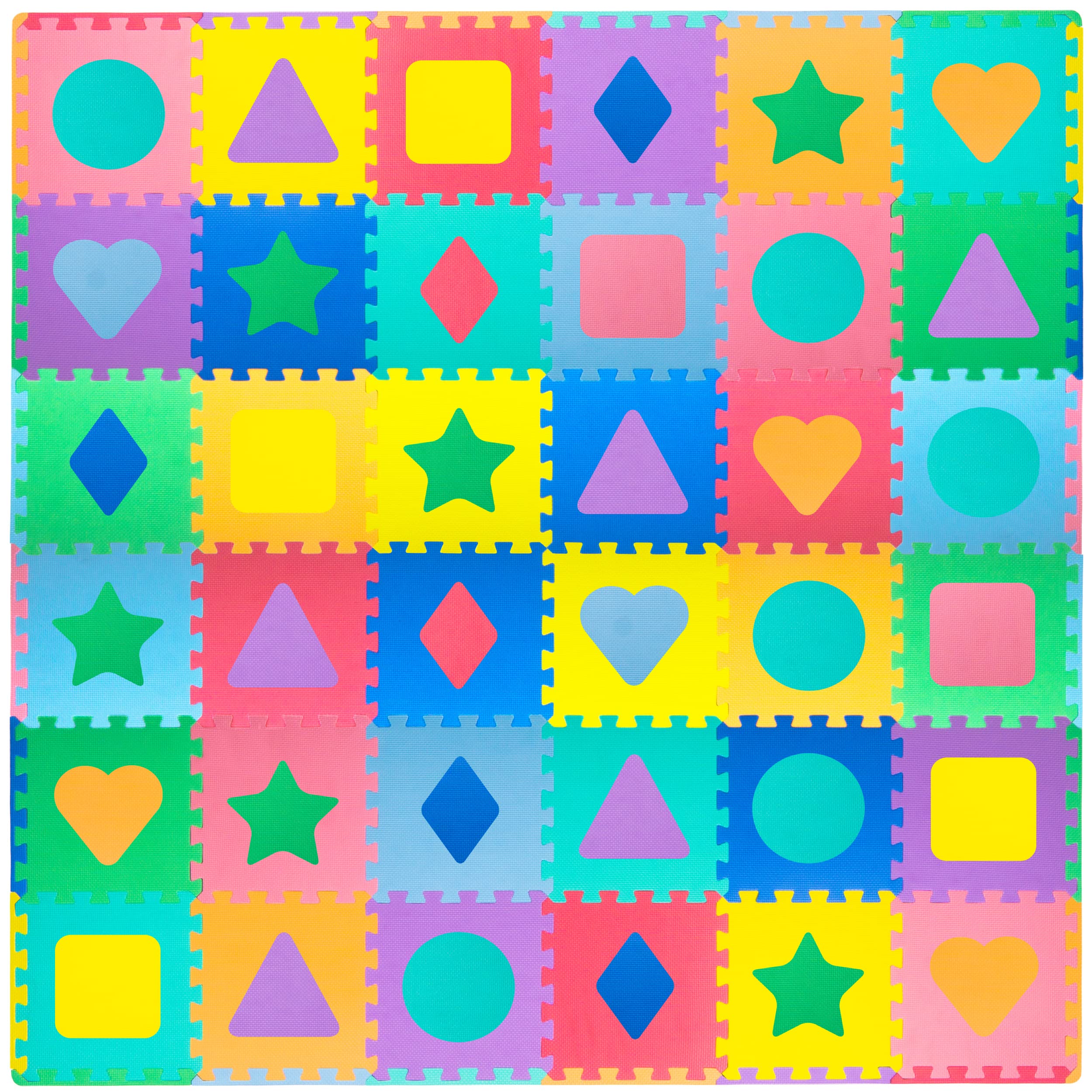 Algopix Similar Product 16 - ProSource Kids Foam Puzzle Floor Play