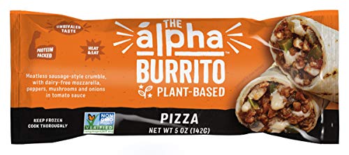 Algopix Similar Product 16 - Alpha Foods Vegan Pizza Burrito  100