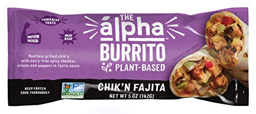 Algopix Similar Product 9 - Alpha Foods Vegan Chikn Fajita Burrito