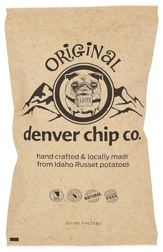 Algopix Similar Product 11 - DENVER CHIP CO. Potato Chips, 4 OZ