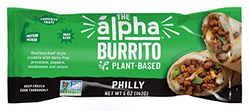 Algopix Similar Product 16 - Alpha Foods Vegan Philly Burrito  100