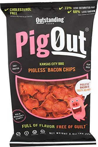 Algopix Similar Product 16 - PIGOUT Kansas City BBQ Pigless Bacon