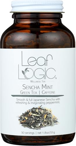 Algopix Similar Product 8 - LEAF LOGIC TEA Sencha Mint Green Tea