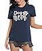 Algopix Similar Product 16 - YUYUEYUE Dog Mom T Shirt Womens Casual