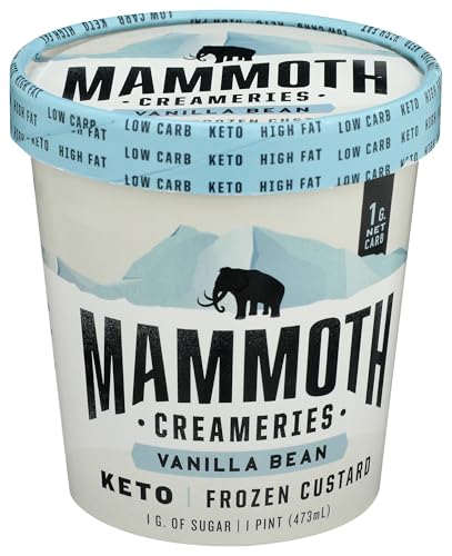 Algopix Similar Product 5 - MAMMOTH CREAMERIES Vanilla Bean Keto