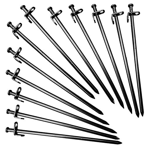 Algopix Similar Product 3 - Gray Bunny Heavy Duty Iron Tent Stakes