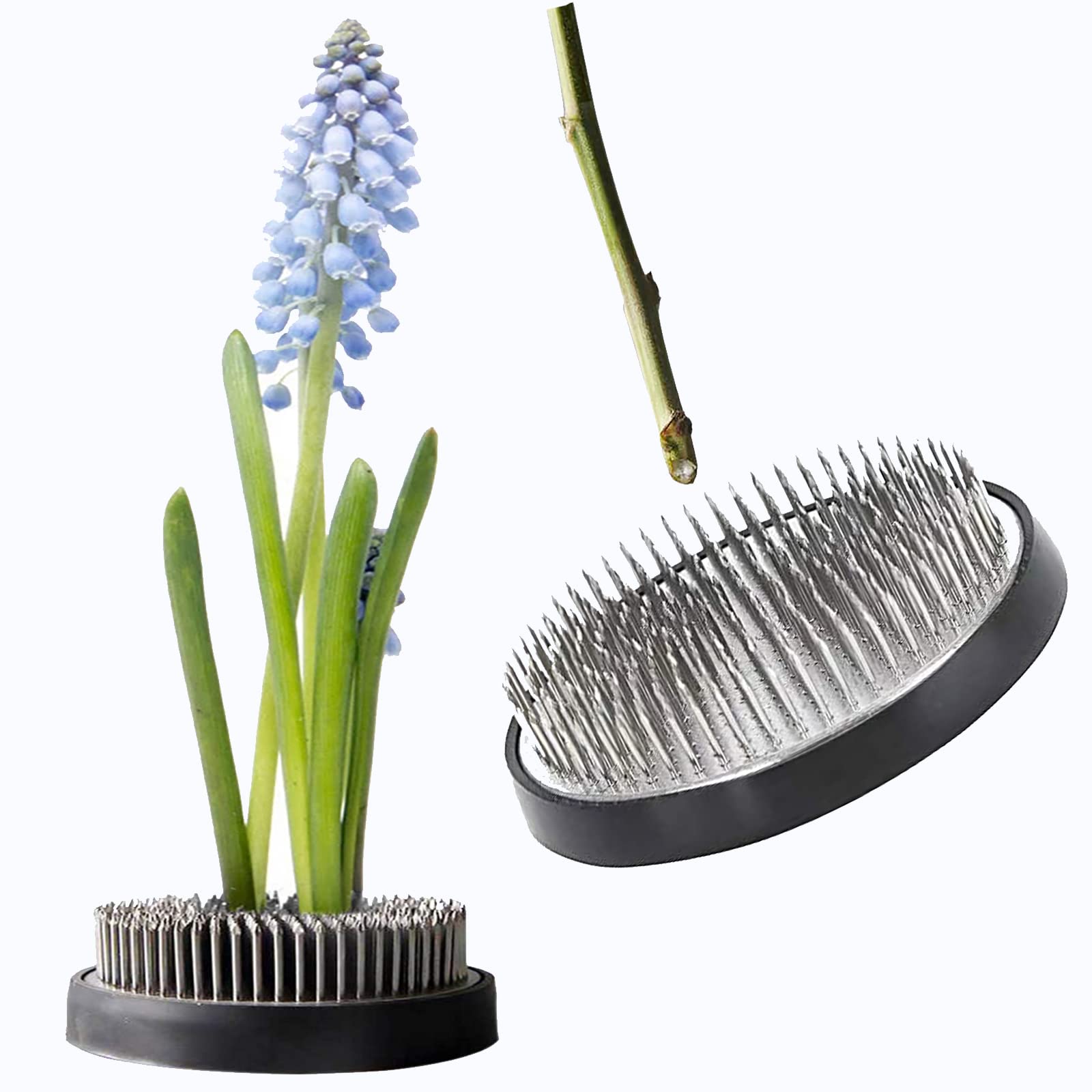 Algopix Similar Product 4 - JUSTDOLIFE Flower Frogs Stainless