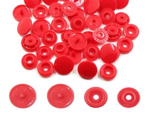 Algopix Similar Product 11 - 20 Sets KAM T5 12MM Round Plastic Snaps