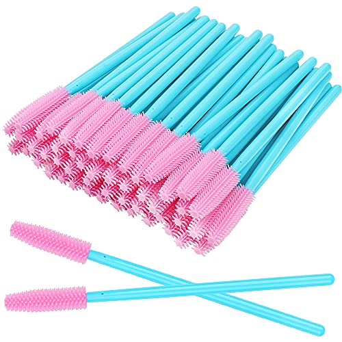 Algopix Similar Product 19 - 100 Pcs Silicone Mascara Wands