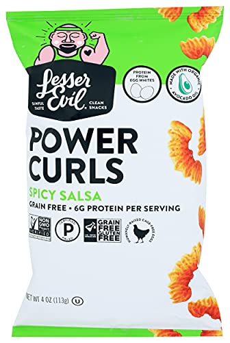 Algopix Similar Product 19 - LesserEvil Egg White Curls Spicy Salsa
