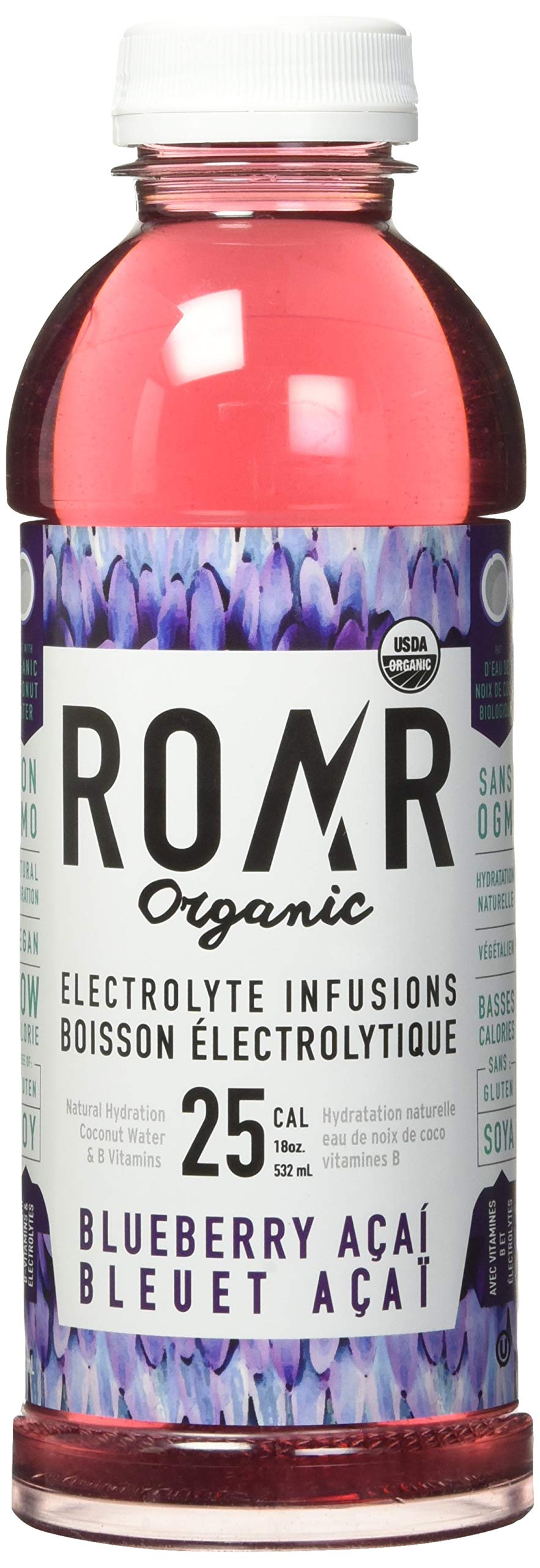 Algopix Similar Product 8 - ROAR Organic Blueberry Acai Sports