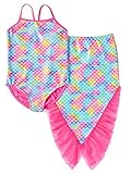 Algopix Similar Product 19 - Girls BB Pink Mermaid OnePiece