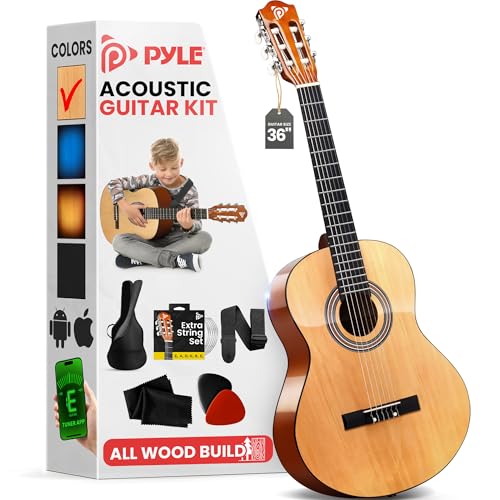 Algopix Similar Product 20 - Pyle Beginner Acoustic Guitar Kit 34