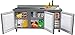 Algopix Similar Product 12 - KoolMore 72 Stainless Steel 3 Door