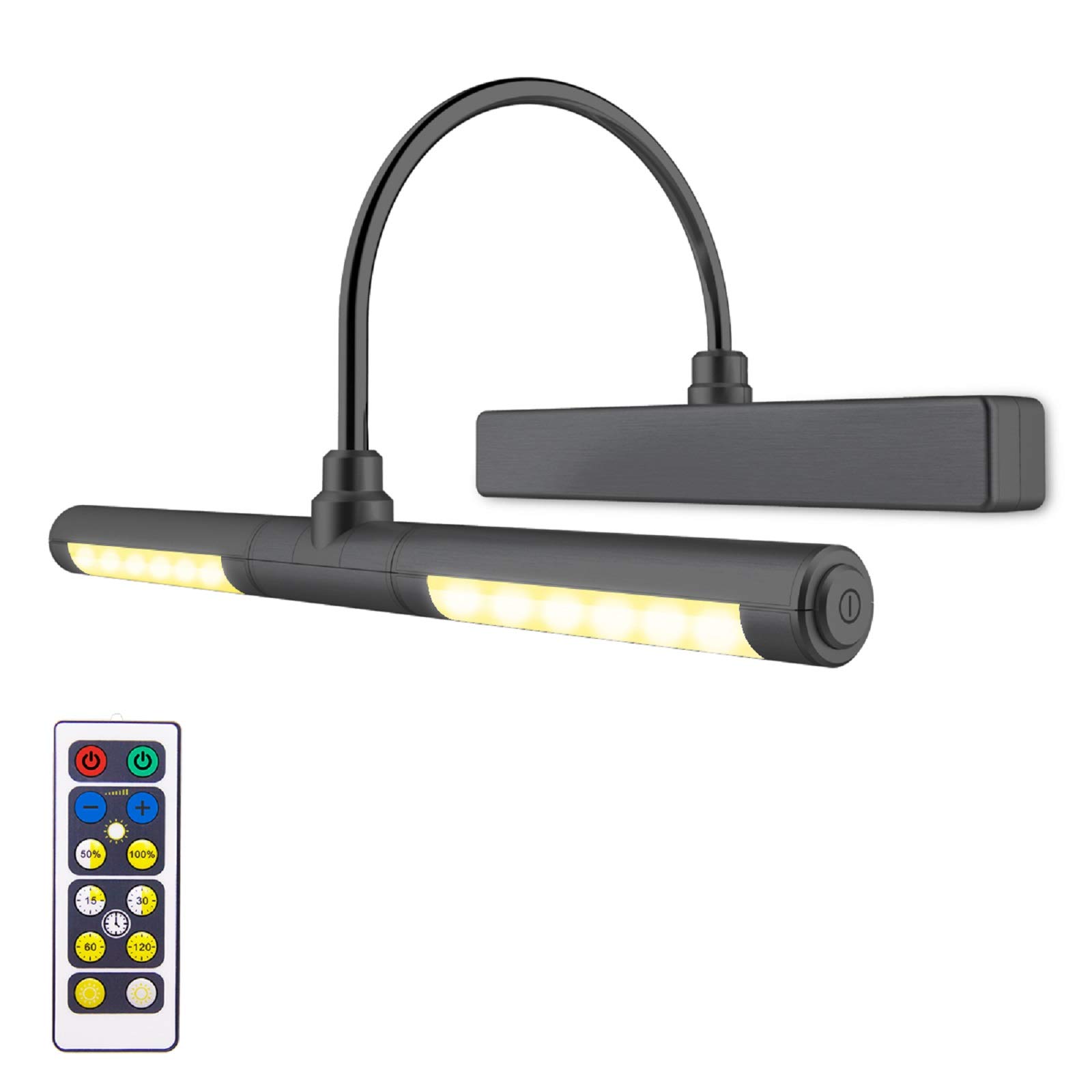 Algopix Similar Product 2 - LUXSWAY Wireless Picture Light Battery