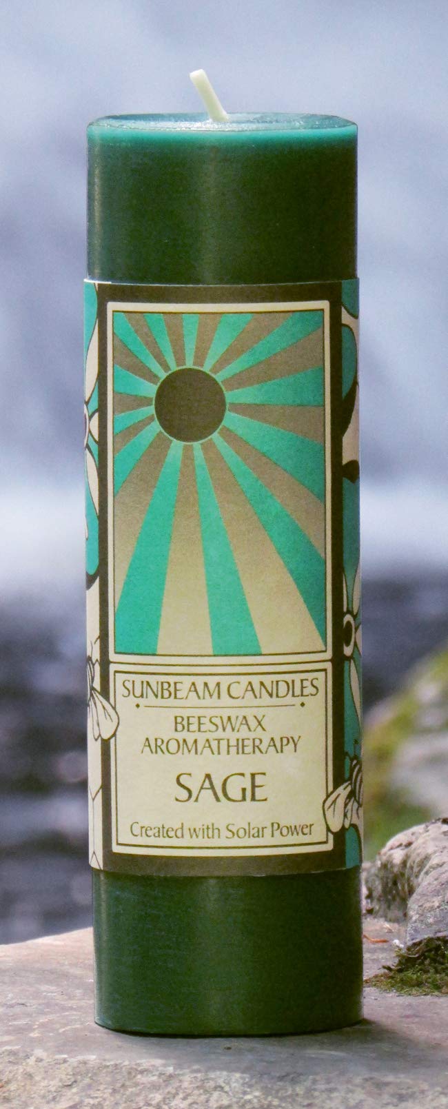 Algopix Similar Product 6 - Sunbeam Candles Beeswax Sage